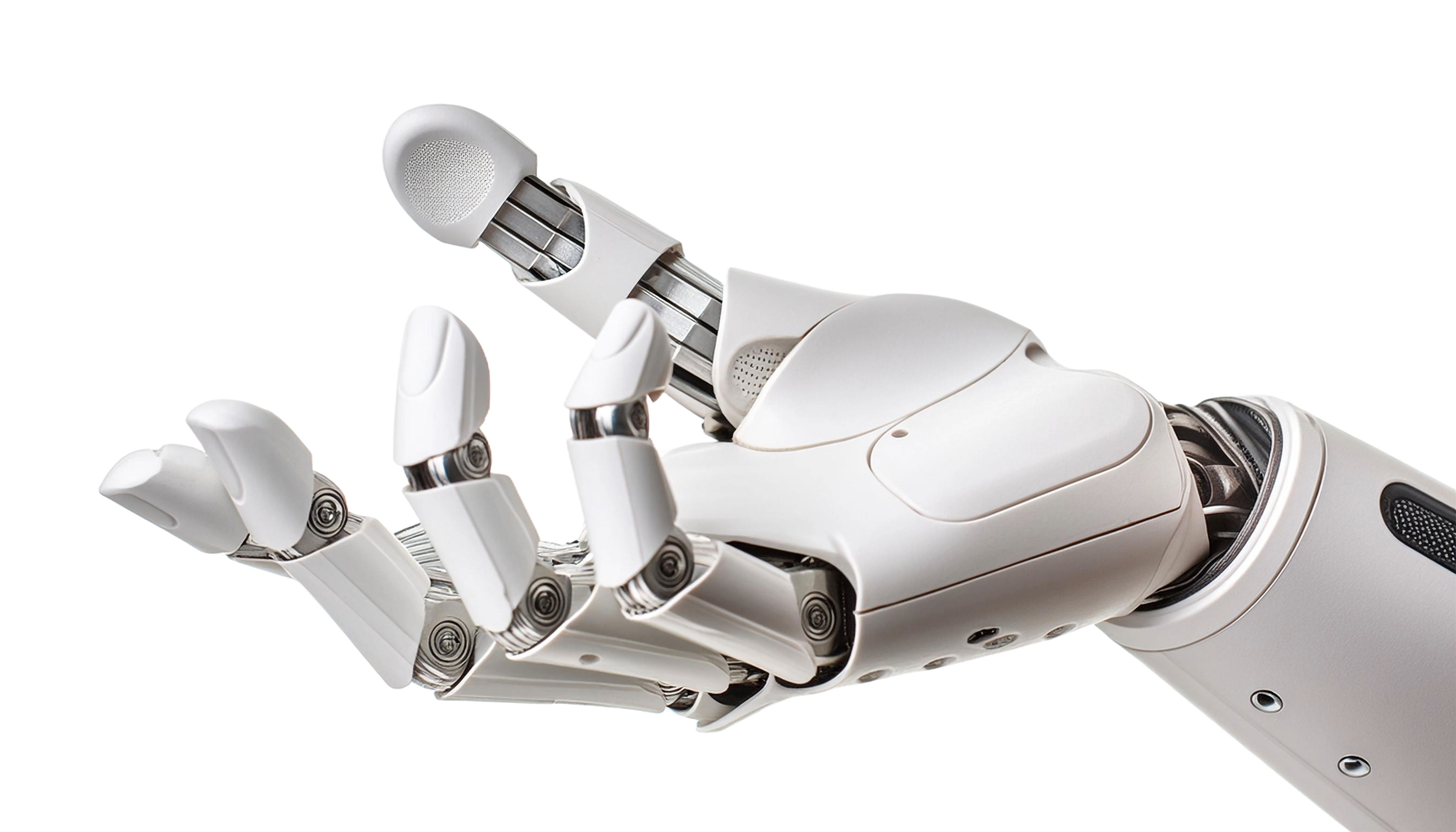 Robot hand illustration